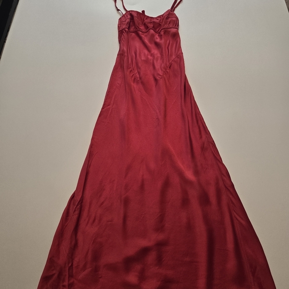 Anna October Waterlilly Midi Cocktail dress Sleeveless Size L - Picture 2 of 14